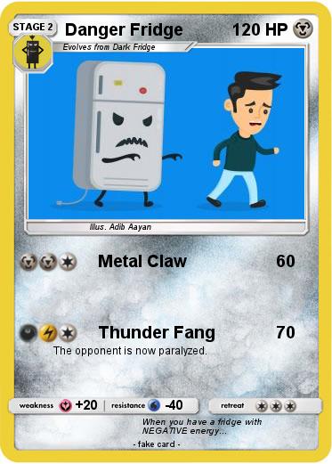 Pokemon Danger Fridge