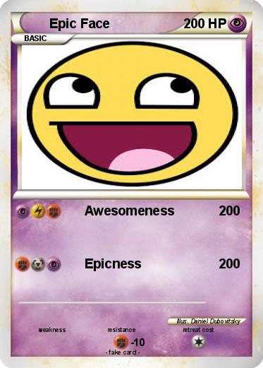 Pokemon Epic Face