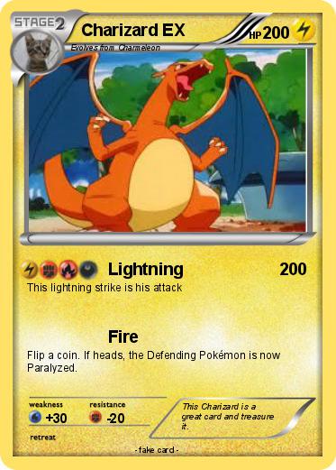 Pokemon Charizard EX