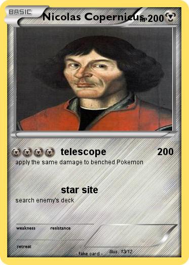 Pokemon Nicolas Copernicus