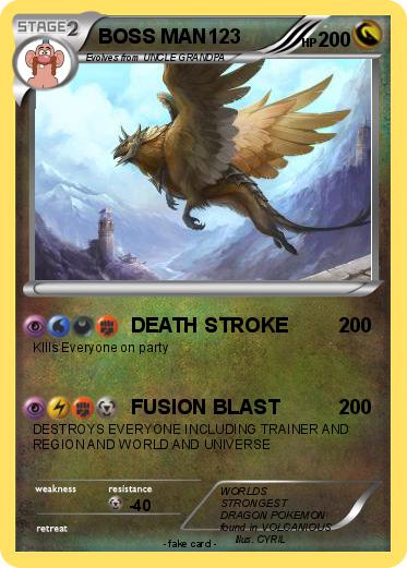 Pokemon BOSS MAN123