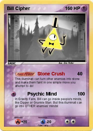Pokemon Bill Cipher