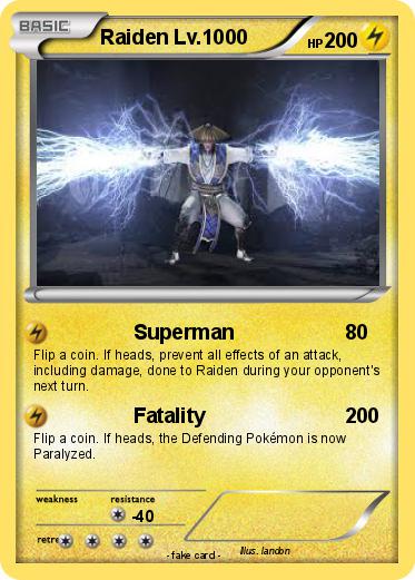 Pokemon Raiden Lv.1000