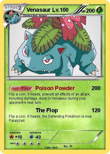 Pokemon Venasaur Lv.100