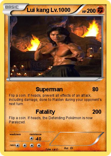 Pokemon Lui kang Lv.1000