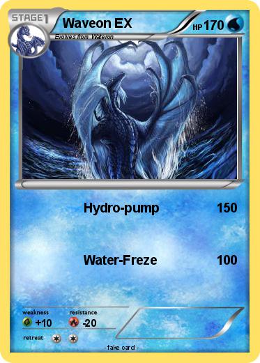 Pokemon Waveon EX