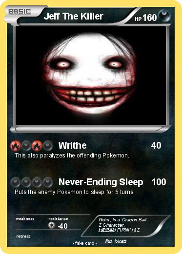 Pokemon Jeff The Killer
