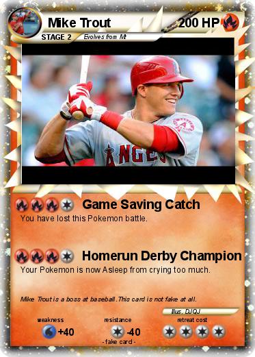 Pokemon Mike Trout