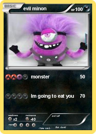 Pokemon evil minon
