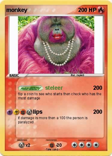 Pokemon monkey