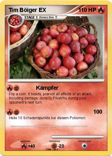 Pokemon Tim Böiger EX