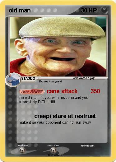 Pokemon old man