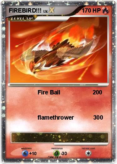 Pokemon FIREBIRD!!!