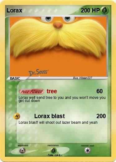 Pokemon Lorax