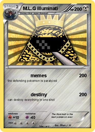 Pokemon M.L.G illuminati