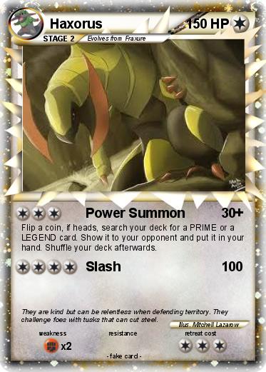 Pokemon Haxorus