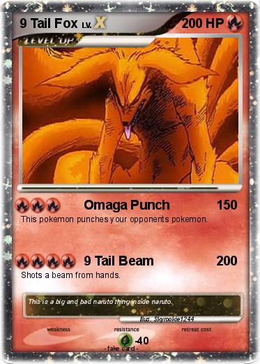 Pokemon 9 Tail Fox