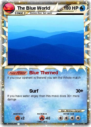 Pokemon The Blue World