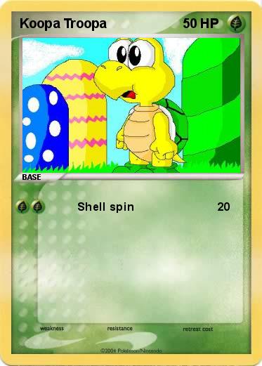 Pokemon Koopa Troopa