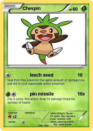 Pokemon Chespin