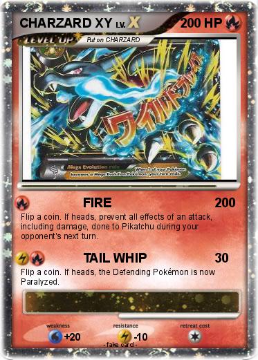 Pokemon CHARZARD XY