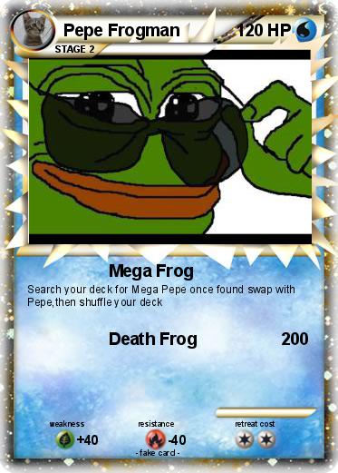 Pokemon Pepe Frogman