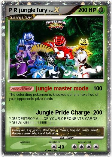 Pokemon P R jungle fury