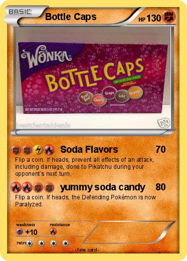 Pokemon Bottle Caps