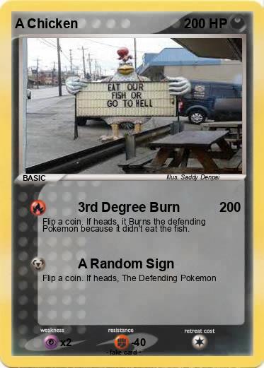 Pokemon A Chicken