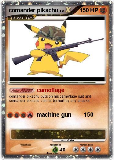Pokemon comander pikachu