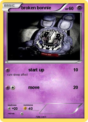 Pokemon broken bonnie