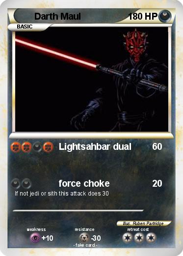 Pokemon Darth Maul
