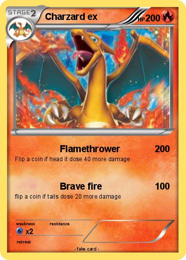 Pokemon Charzard ex