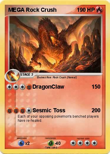 Pokemon MEGA Rock Crush