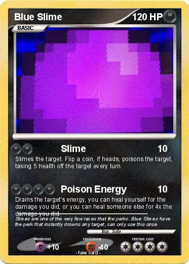 Pokemon Blue Slime