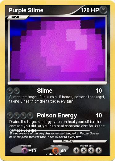 Pokemon Purple Slime