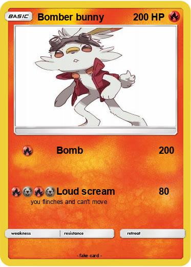 Pokemon Bomber bunny