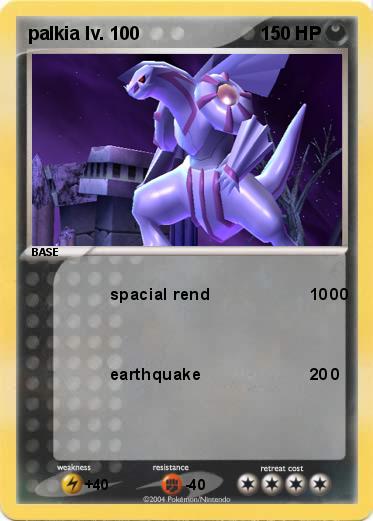 Pokemon palkia lv. 100
