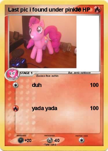 Pokemon Last pic i found under pinkie