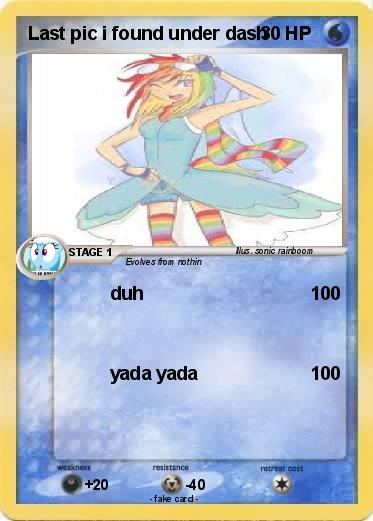 Pokemon Last pic i found under dash