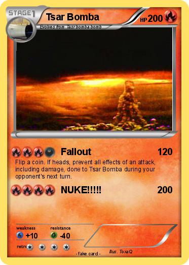 Pokemon Tsar Bomba