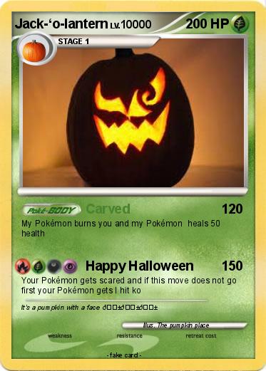 Pokemon Jack-‘o-lantern