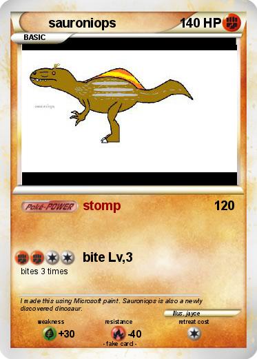 Pokemon sauroniops