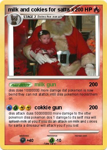 Pokemon milk and cokies for satta x