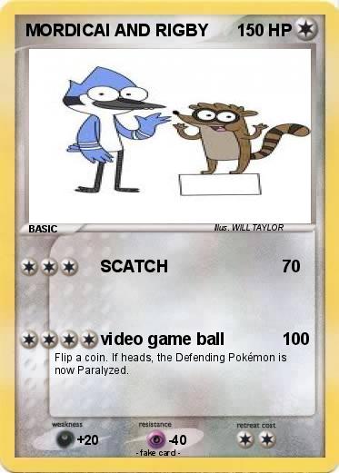 Pokemon MORDICAI AND RIGBY