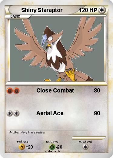 Pokemon Shiny Staraptor