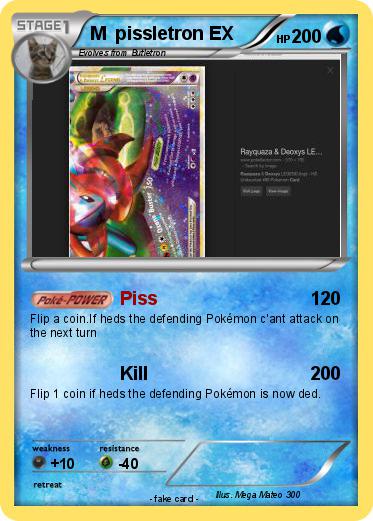 Pokemon M  pissletron EX