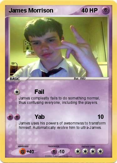 Pokemon James Morrison