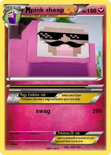 Pokemon pink sheep