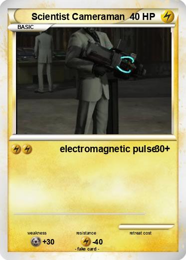 Pokemon Scientist Cameraman